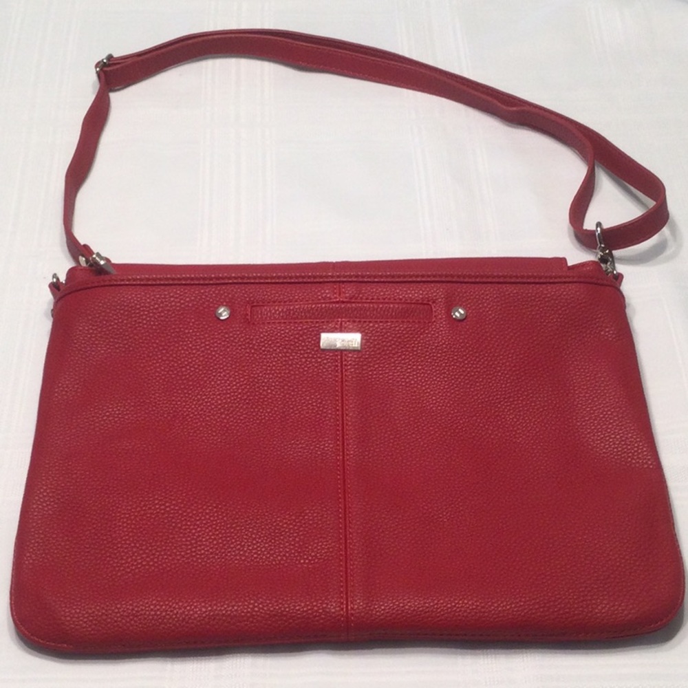 Jewell by thirty-one Red Faux Leather Crossbody - Picture 3 of 7